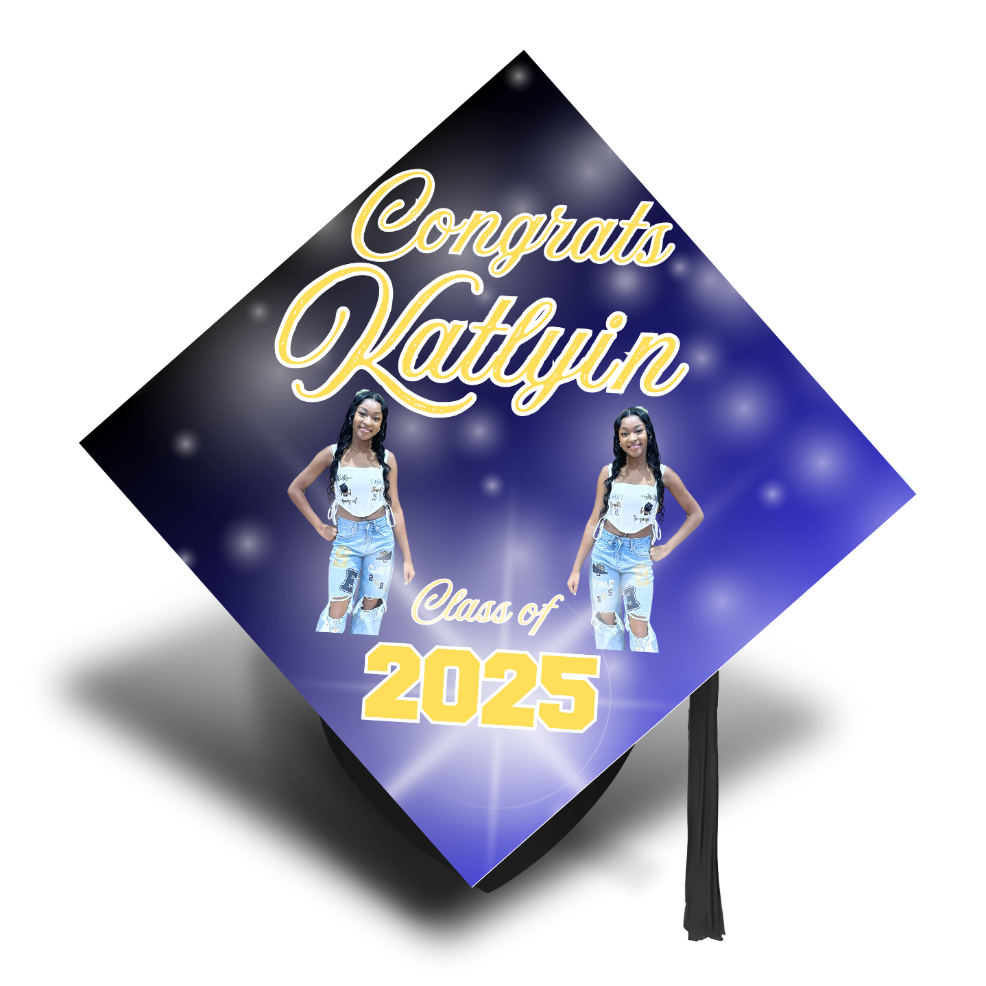 Custom Graduation Cap Topper