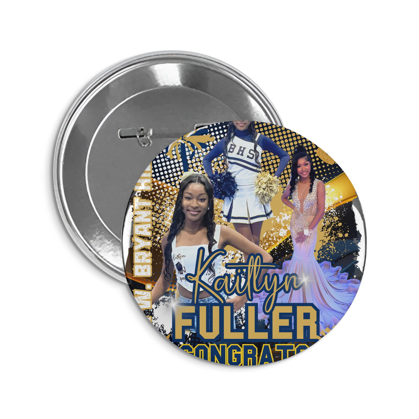 Custom Graduation Button