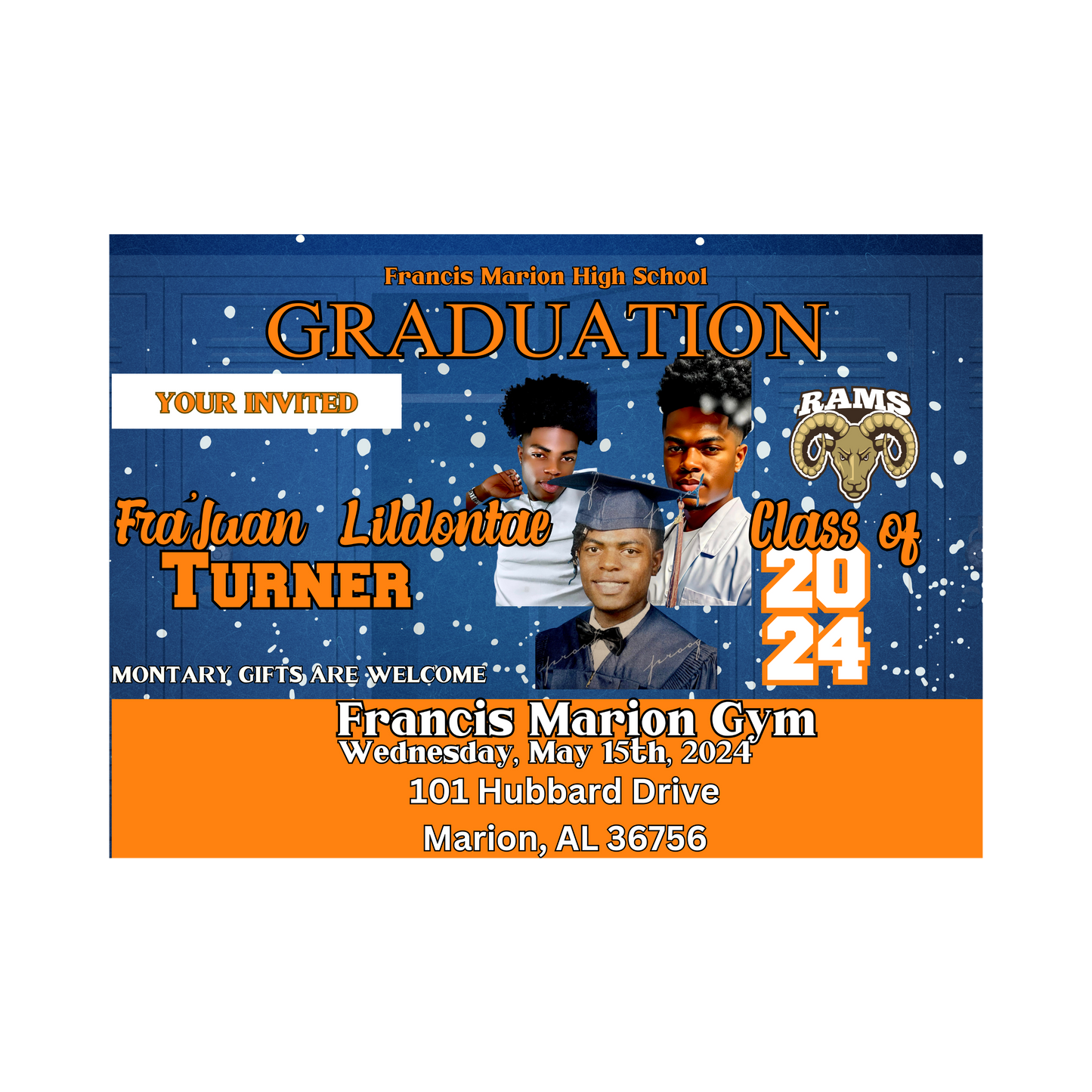 Custom Graduation Invitations