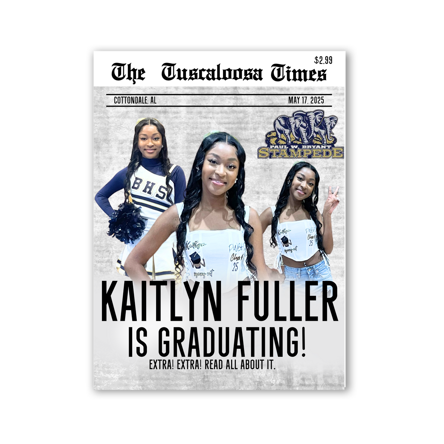 Senior Social Media Graduation Announcement