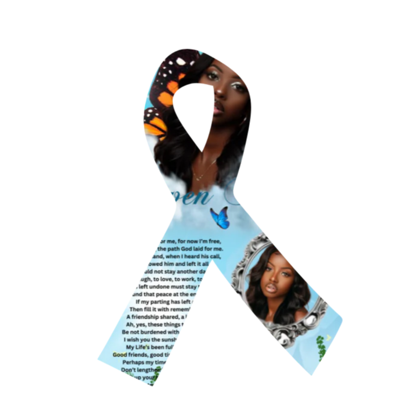 Custom Memorial Ribbon